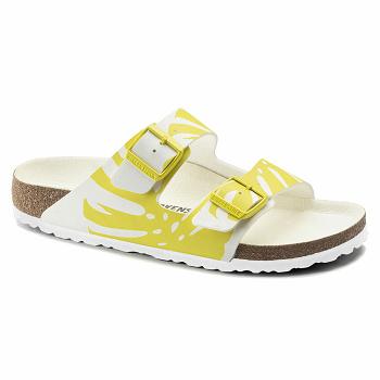 Dámské Arizona Birkenstock Monstera Birko-flor Žluté | CZ 55PJJ